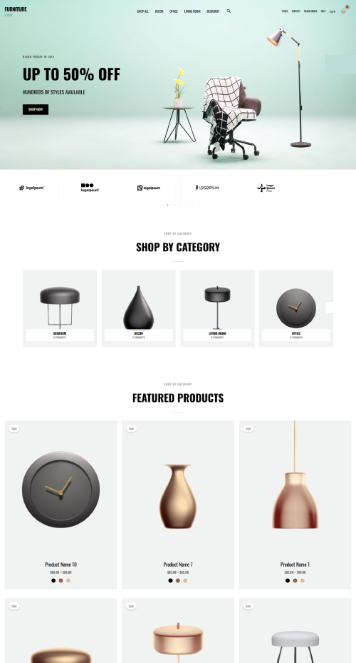 Website Template ECOMMERCE 3 Website Template ECOMMERCE
